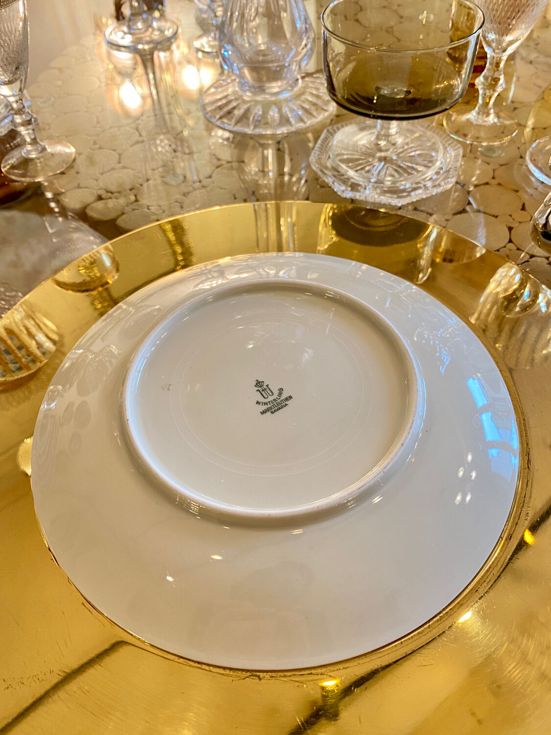 Set of 10 Bavaria dessert plates