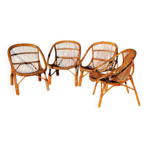 fauteuils en rotin des