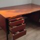 Large rectangular executive desk, model from ORDO (France)