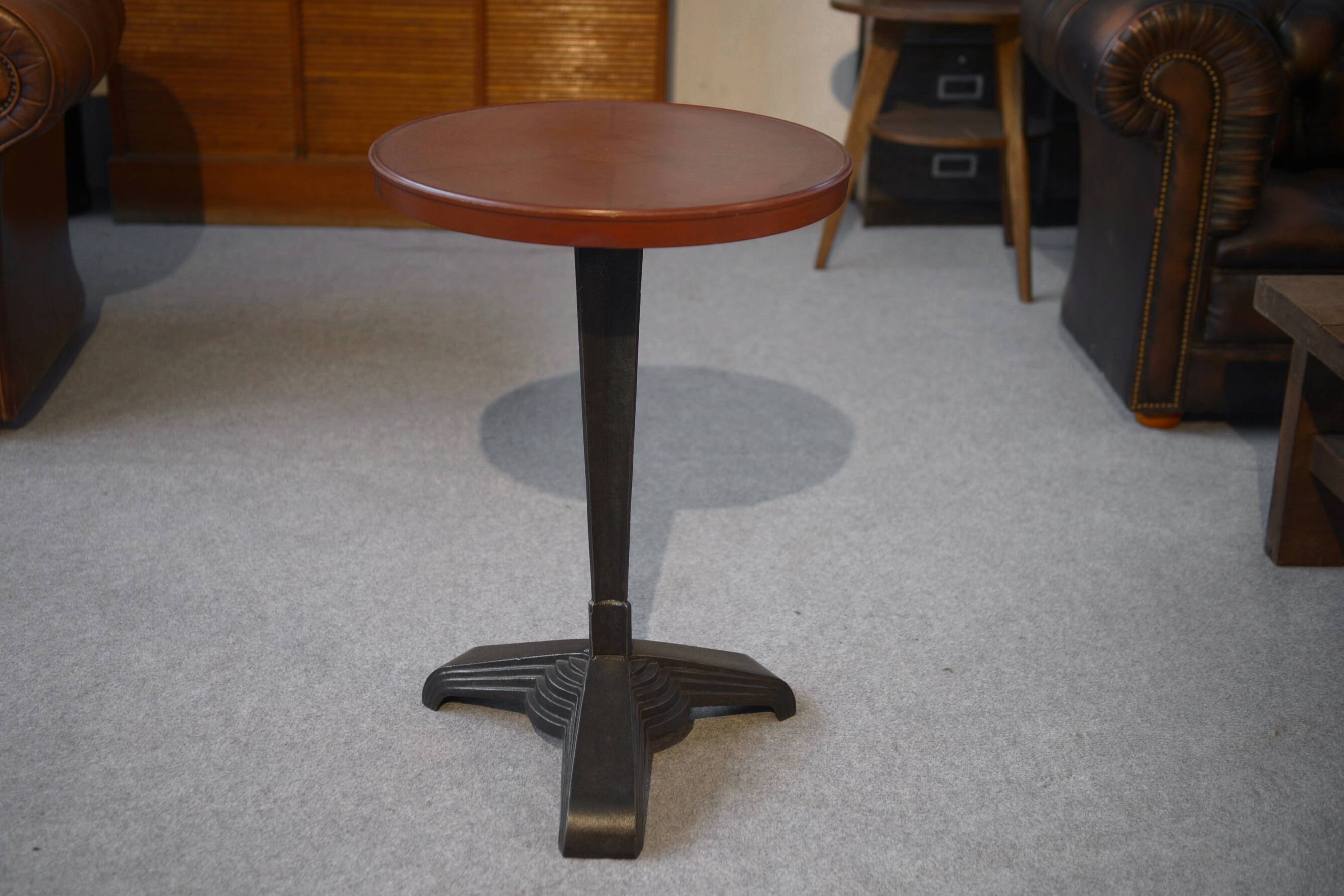 Table bistrot art déco par louis vuitton 1930's