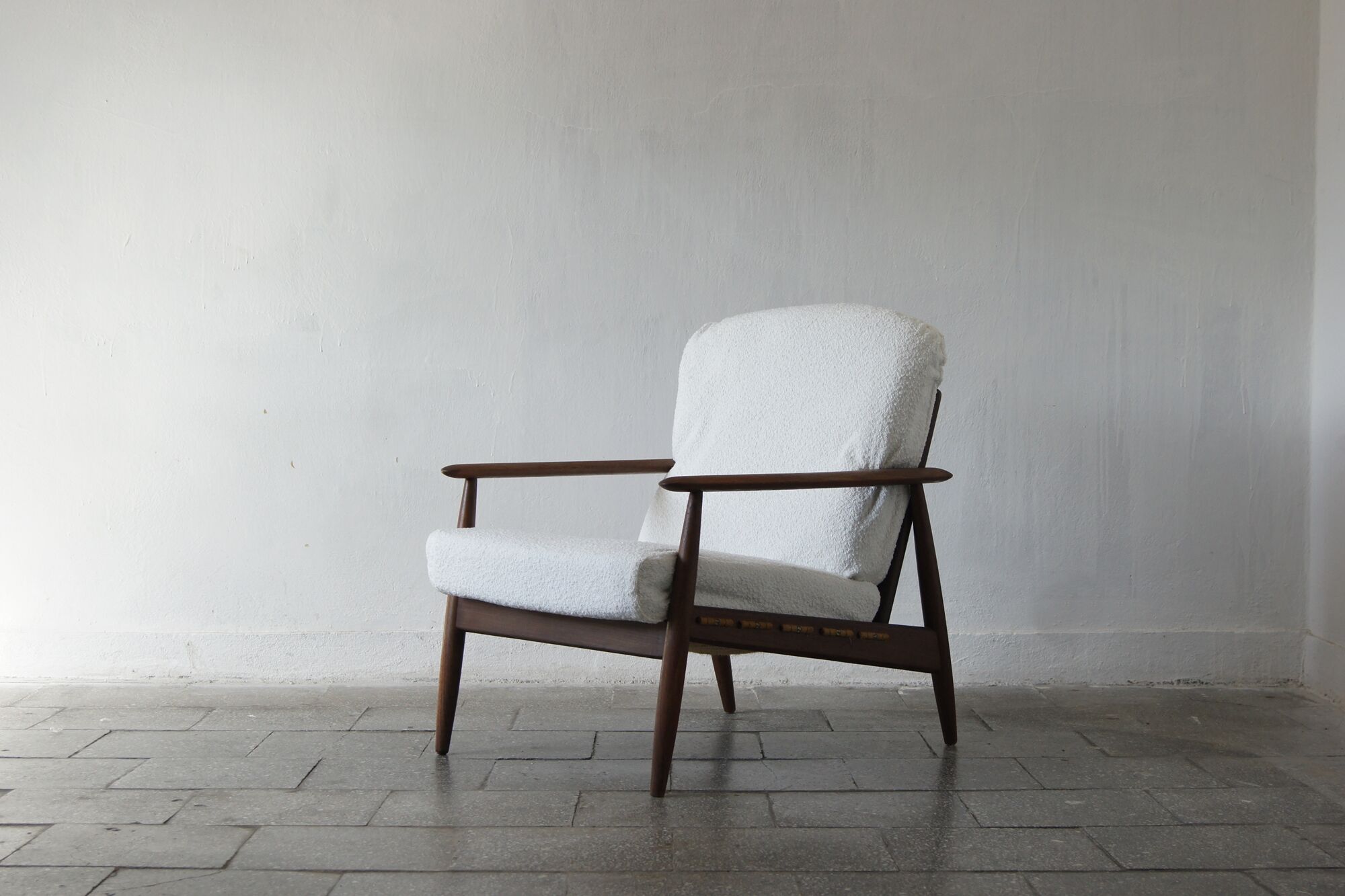 Danish teak armchair
