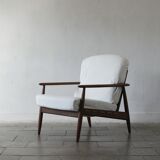 Danish teak armchair