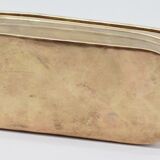 Old brass planter