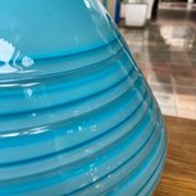 Lampe - Barbini - Murano bleu - années 70