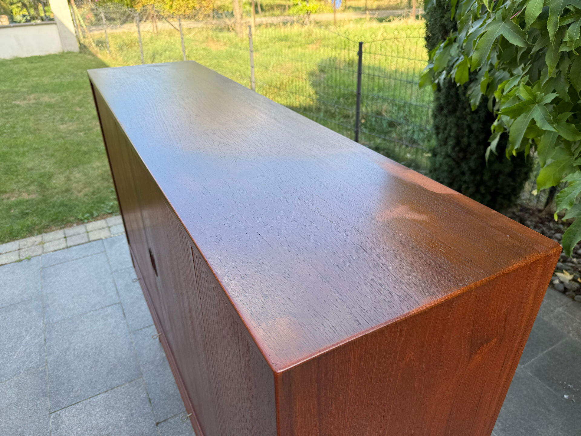 Scandinavian high buffet from the 1960s.