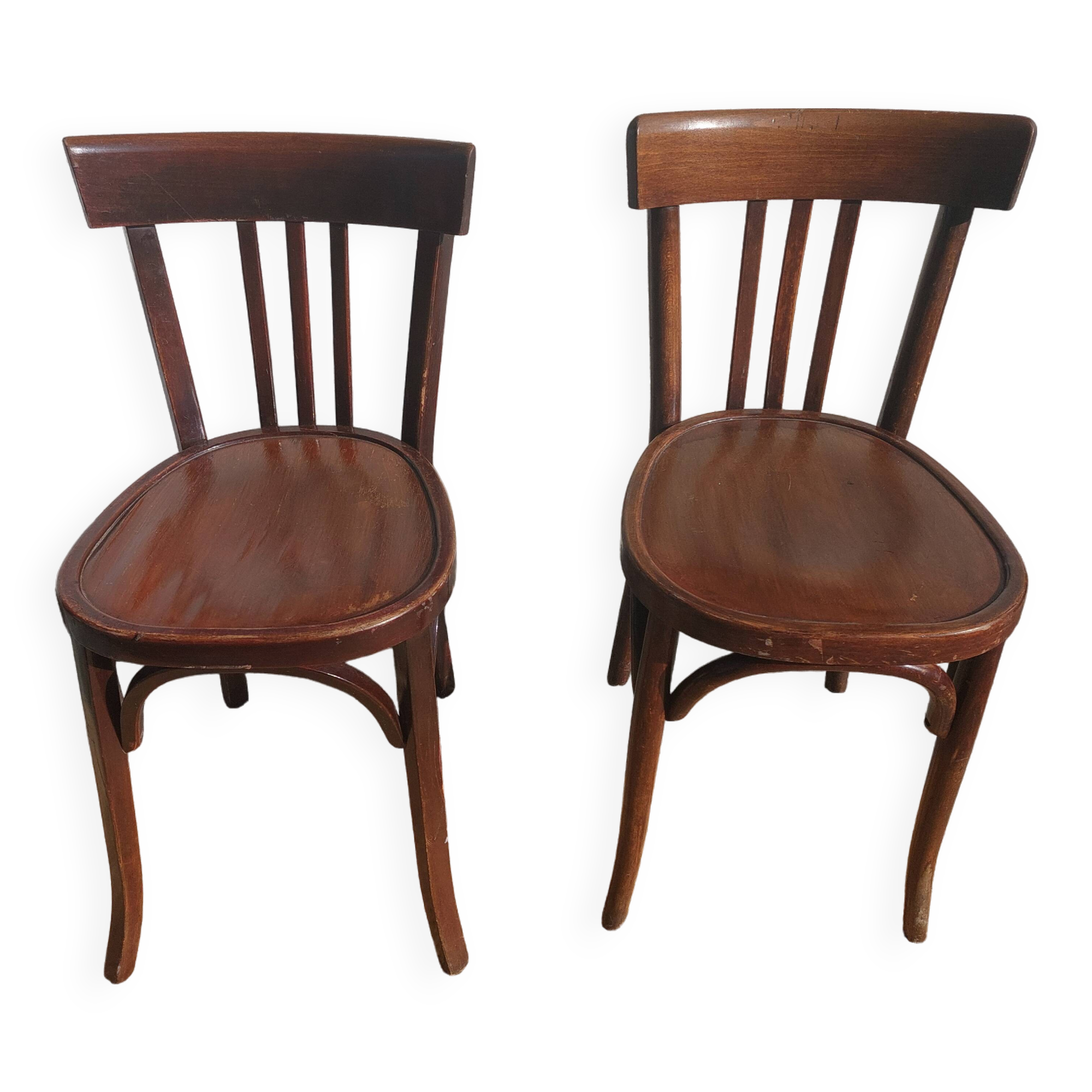 2 Baumann bistro chairs