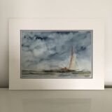 Abstract marinated watercolor