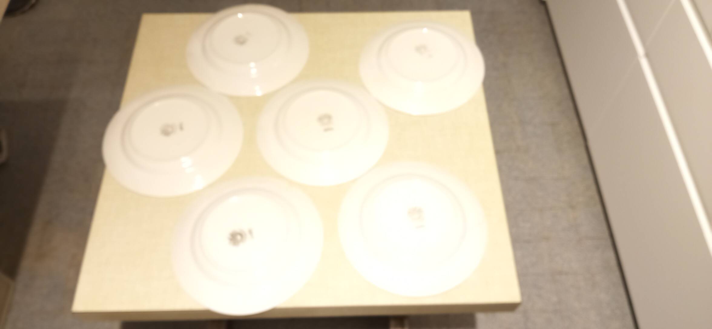 6 assiettes plates Villeroy & Boch art-déco