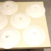 6 assiettes plates Villeroy & Boch art-déco