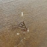 Glazed ceramic plate (stoneware), Chantal & Thierry Robert 1970