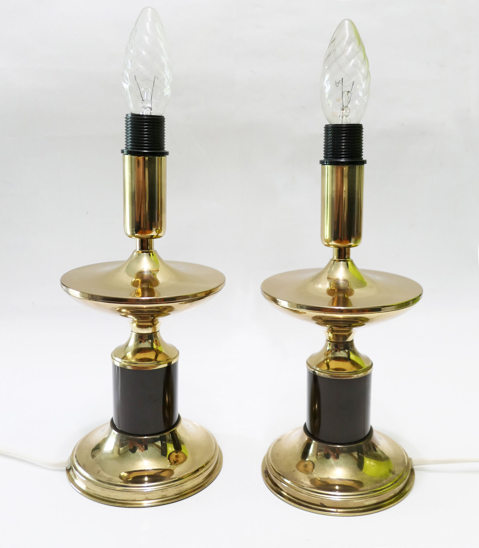 Paire de lampes de table classiques 1960-1970 Italie par Tamarri & Palmieri