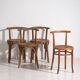 Set of antique Thonet chairs (circa 1920). Set of 4 pieces #3