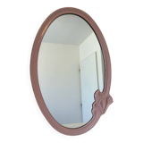 Miroir ovale style Art Nouveau
