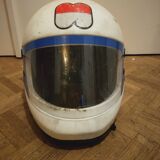 Vintage bell motorcycle helmet