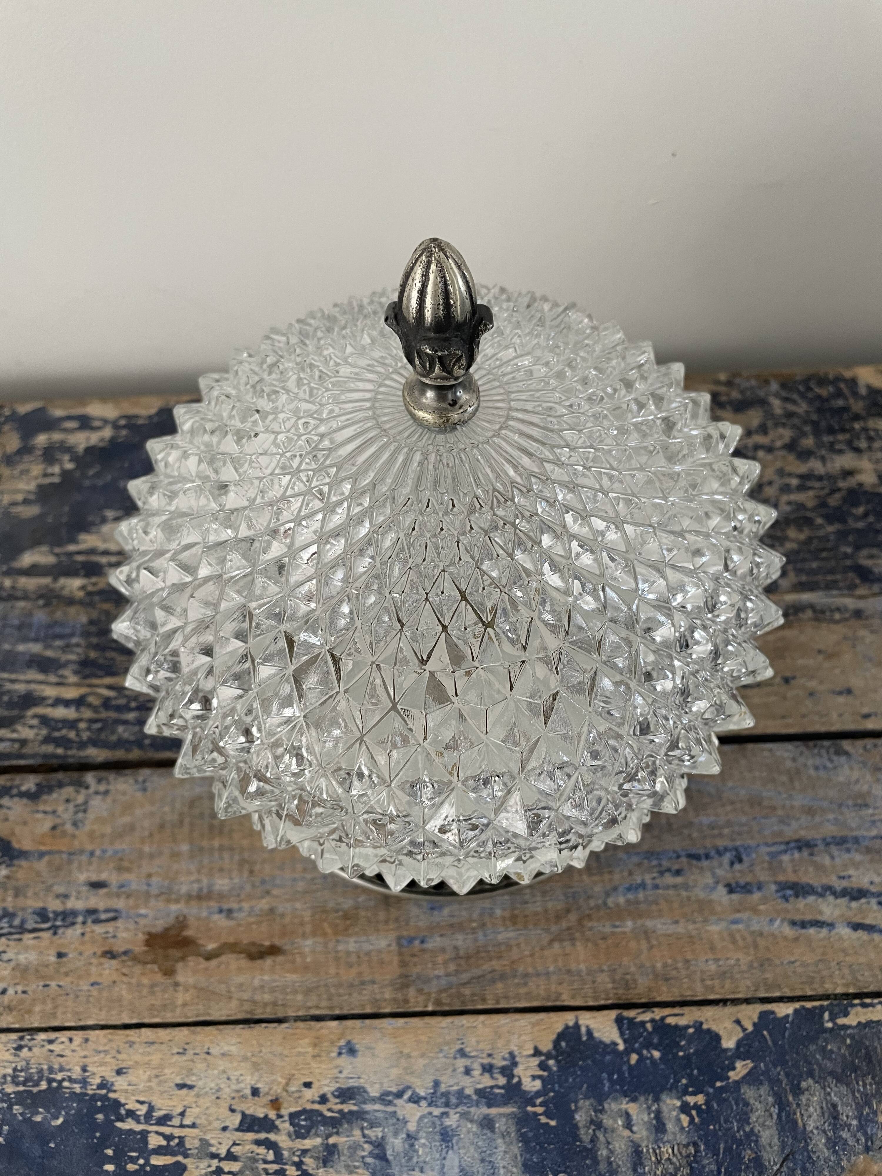 Ceiling lamp or wall lamp diamond tips