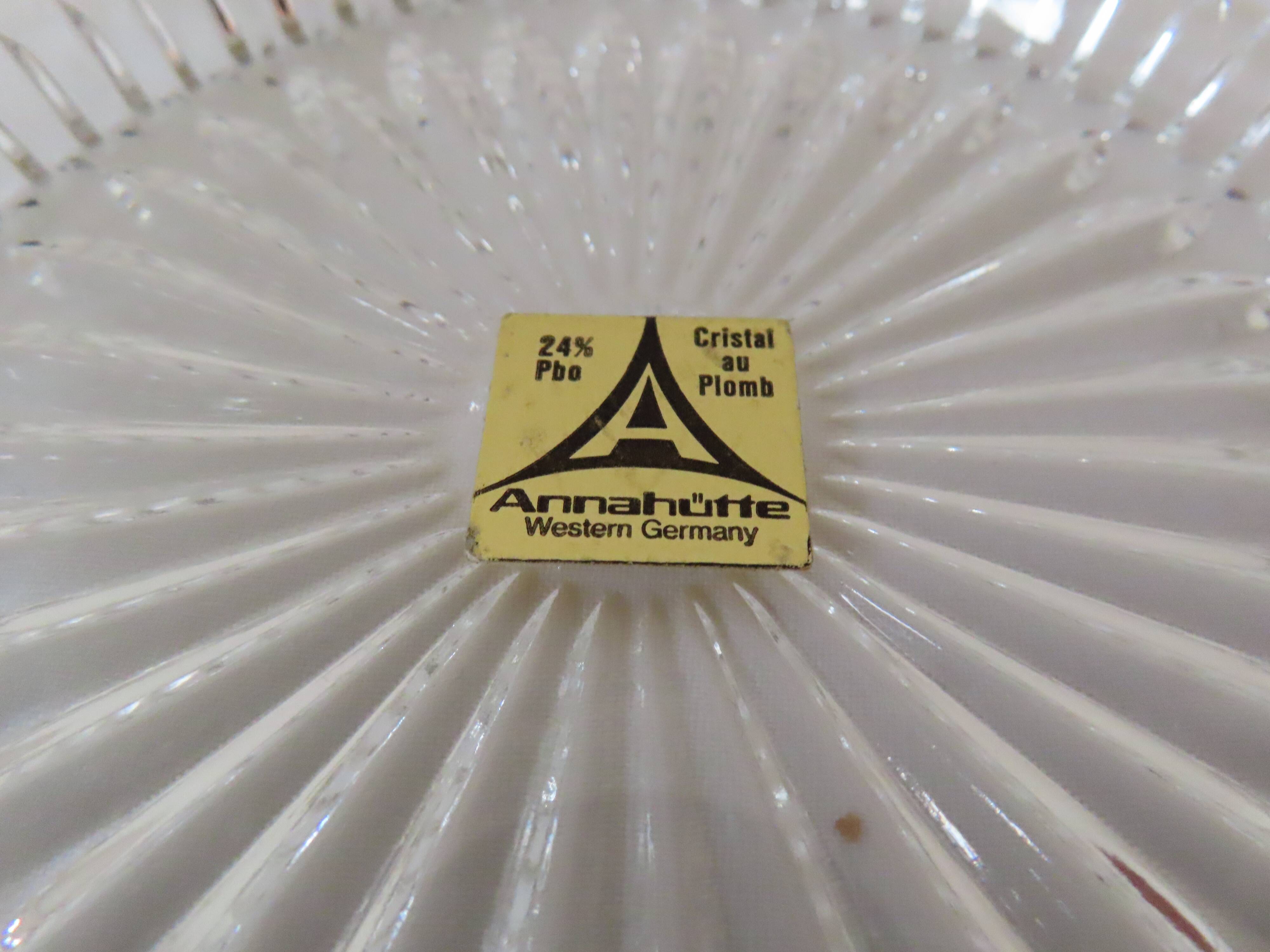 Anna Hütte crystal pocket emptier, ring sizer