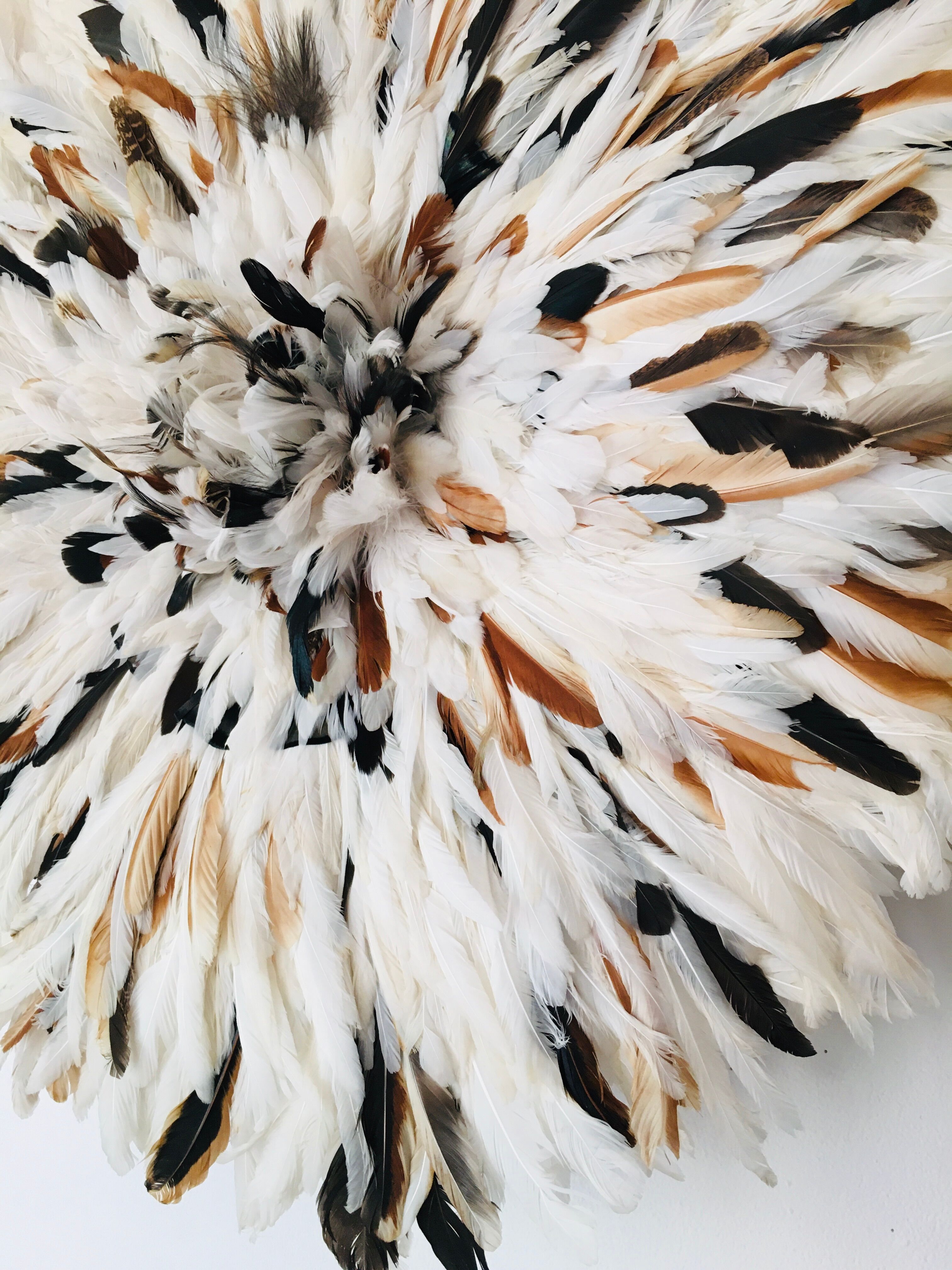 Juju hat blanc moucheté 70 cm