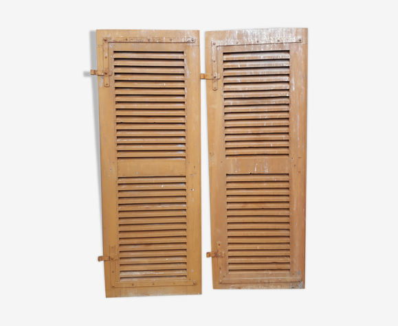 Volets persiennes bois anciens