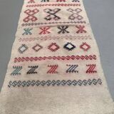 Ancien chemin de Kilim étroit turc 114x50 cm shabby chic, kelim vintage