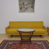 Daybed Sofa with fold-out function, 1960s