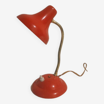 Lampe cocotte articulée 1960 vintage