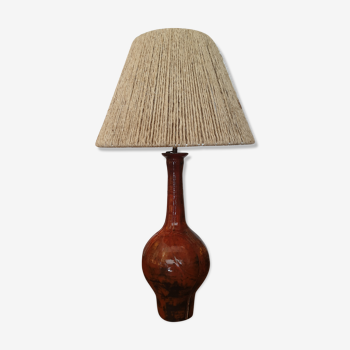 Vintage ceramic table lamp 1950s 1960s