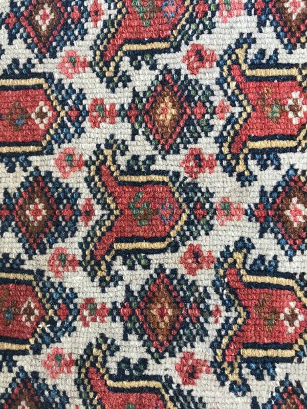 Former carpet Persian Malayer 19th century 135x205cm