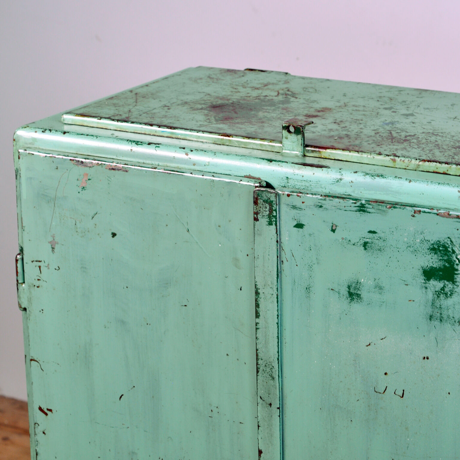 Industrial Iron Cabinet, 1960s