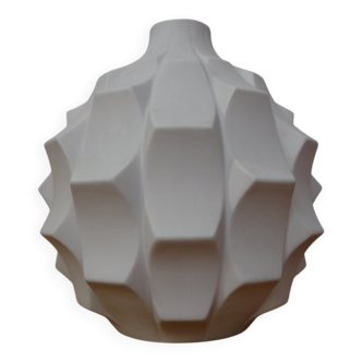 Mid-Century Artichoke Op Art Vase from Hutschenreuther, Germany, 1960s