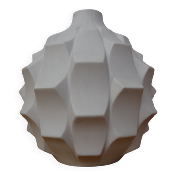 Mid-Century Artichoke Op Art Vase from Hutschenreuther, Germany, 1960s