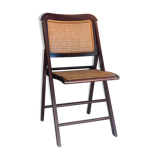 Canned folding chair