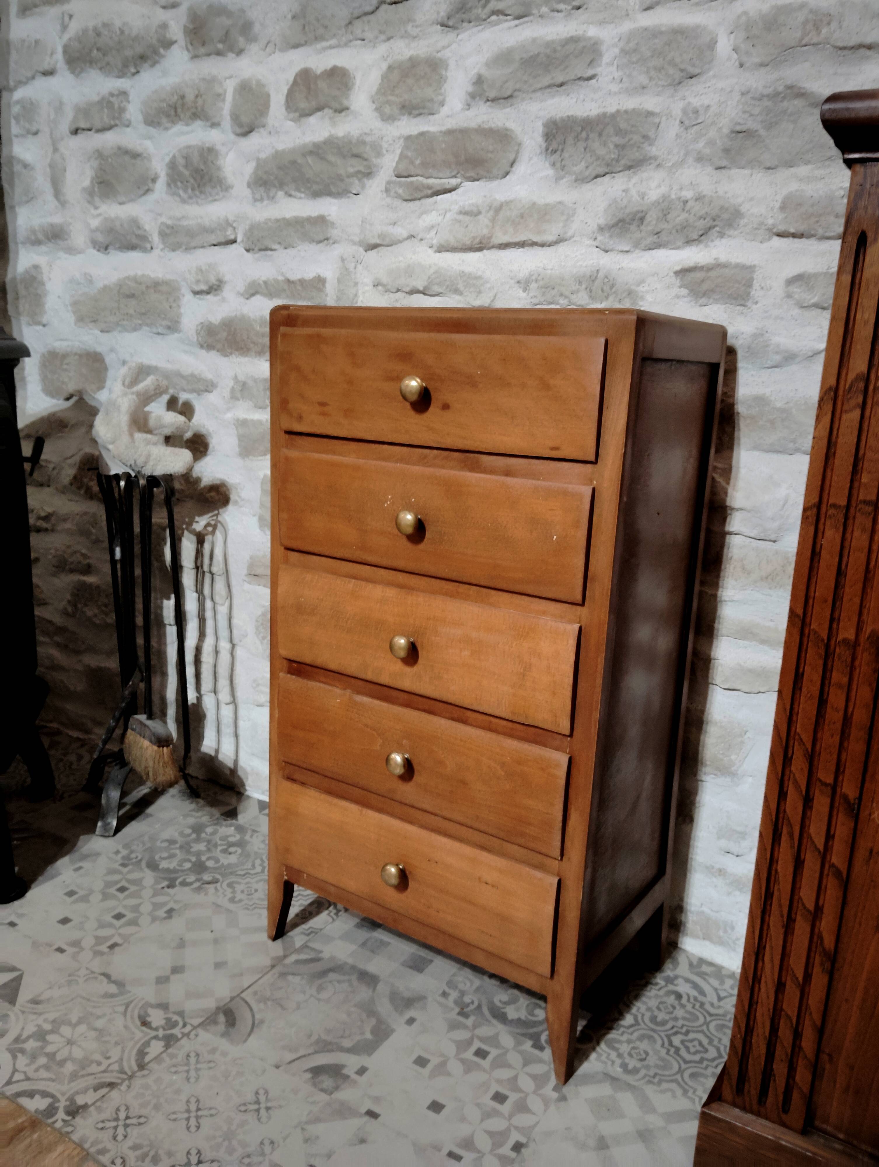 Commode - chiffonnier vintage 50's