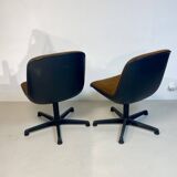 Pair of Comforto armchairs from the 1970s.