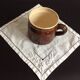 Old glazed creamer brown