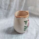 Small hand-painted pitcher