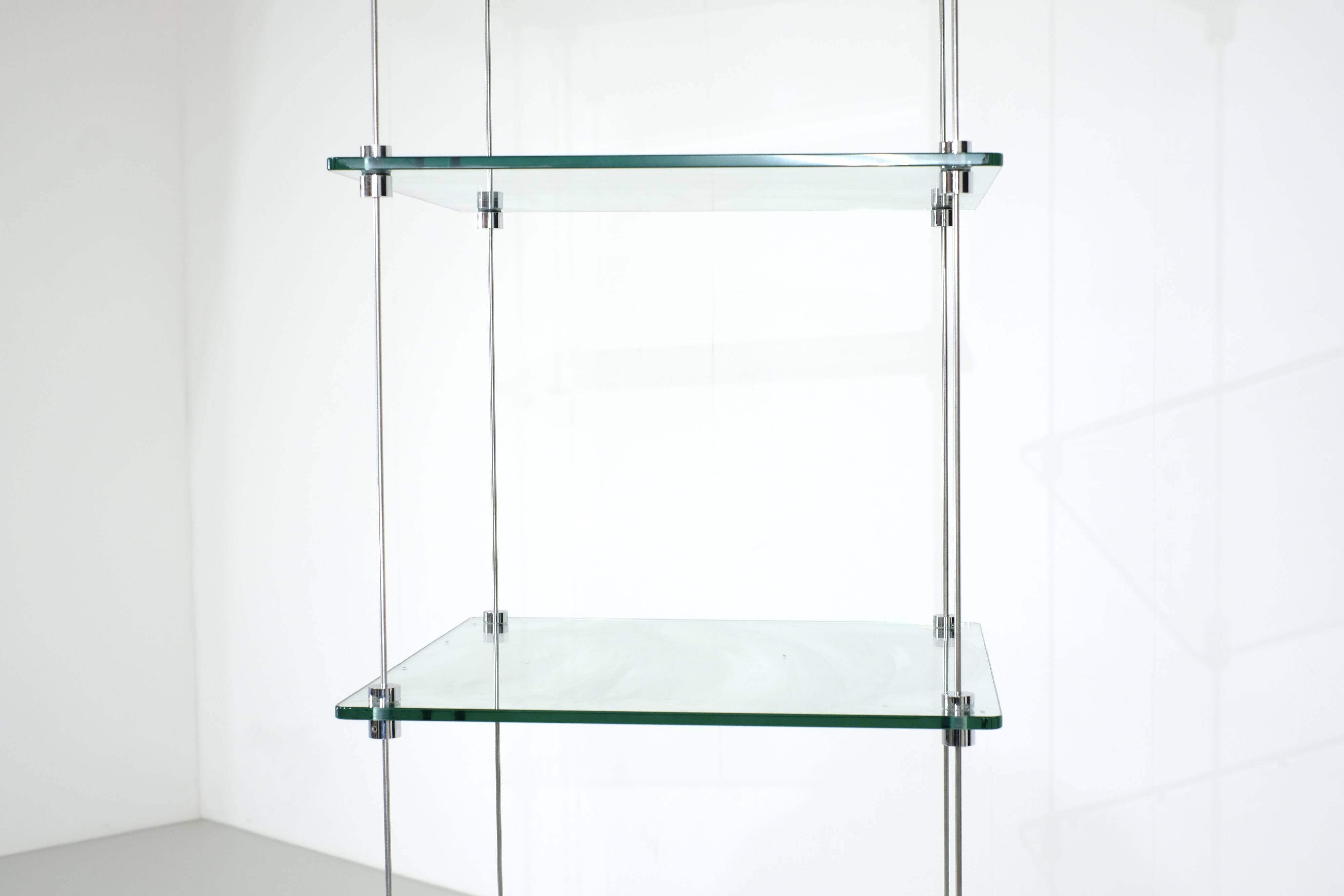 Esposi Ramloc hanging bookcase by Marino Collecchia for Espo-1970s