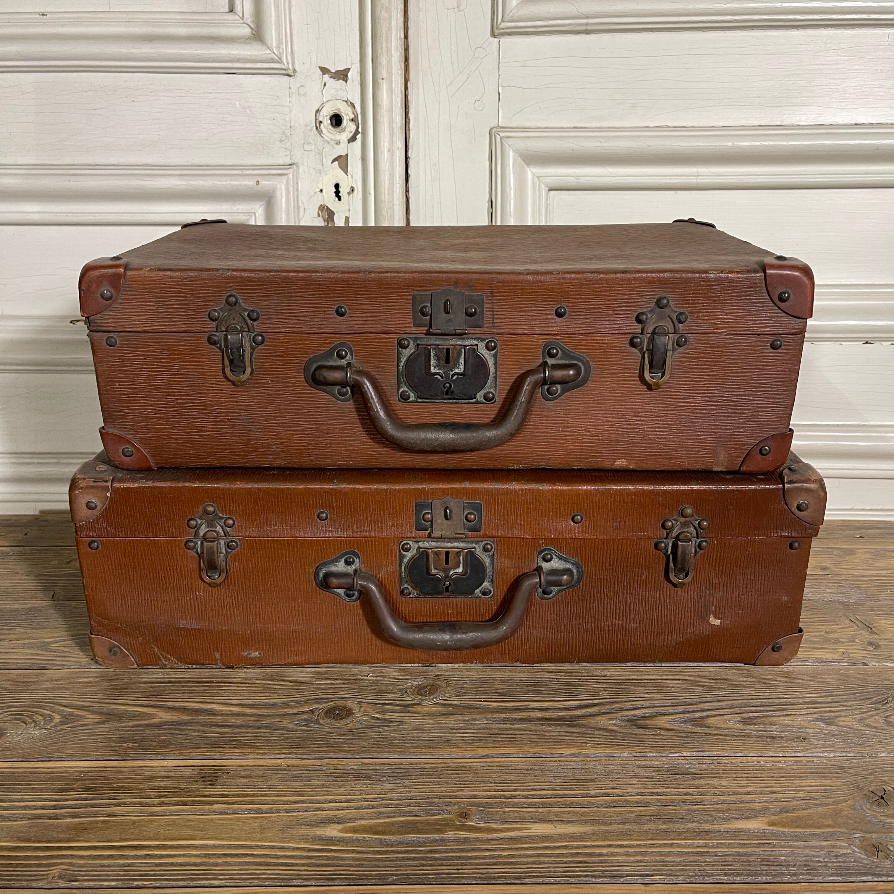 Lot 2 valises vintage