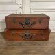 Lot 2 valises vintage