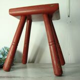 Wooden stool, vintage