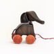 Elephant toy on wheels⎮60s/70s