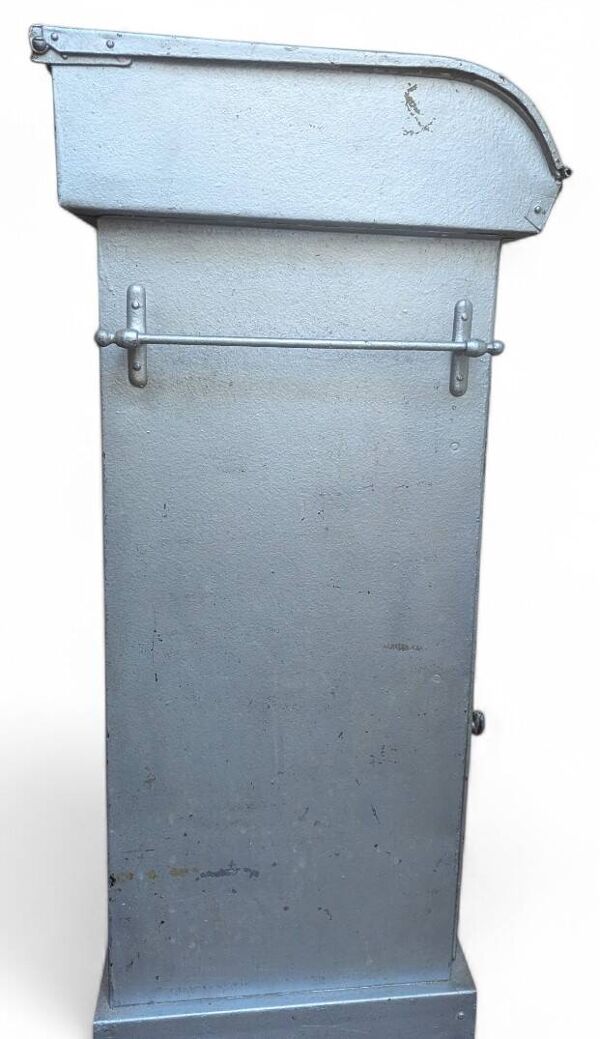 Rare cabinet de toilette de cabine Art Déco – mobilier marin ancien ~1930
