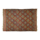 Area kilim rug ,vintage wool turkish handknotted kilim, 297 cmx 200 cm rug