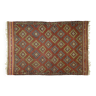 Tapis kilim de zone, kilim turc noué à la main en laine vintage, tapis de 297 cmx 200 cm