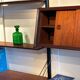 Bibliothèque système mural scandinave vintage "Kristen" de Louis Van Teeffe