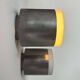 Set of 3 vintage Raak wall lights, aluminum and opaline, Holland 1960