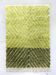 Tapis berbère marocain M'rirt bicolore vert 2,91x2,04m