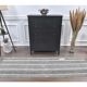 1970s Turkish flatweave handwoven grey white striped kilim rug 72x225