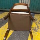 Restoration period armchair with crosses