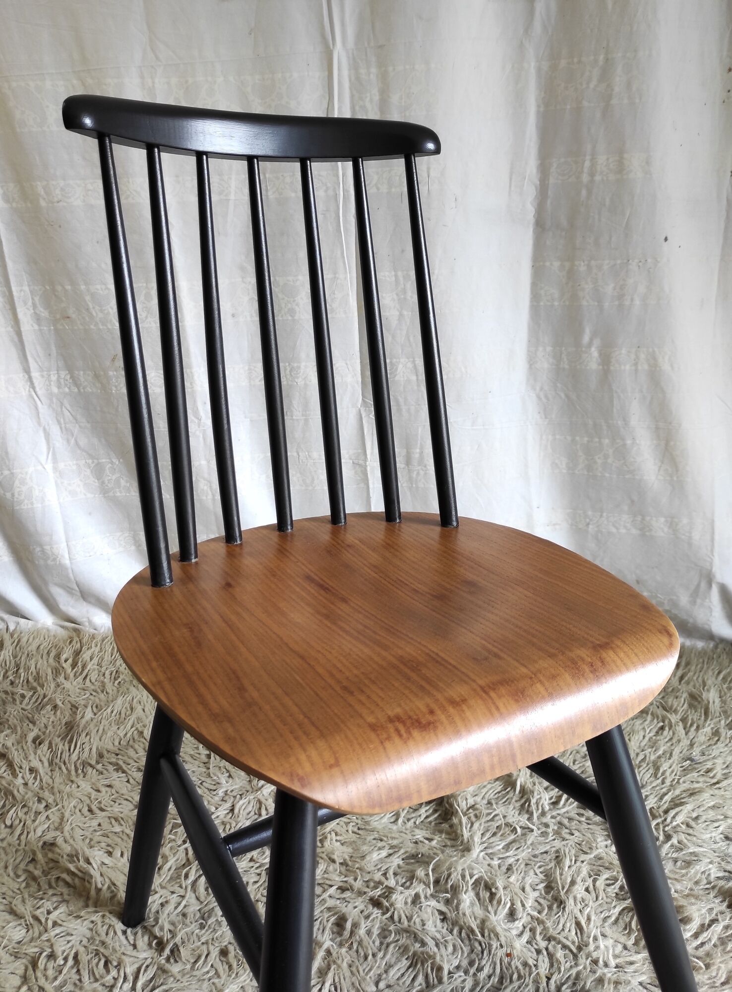 Set of 4 Scandinavian chairs Fanett by Ilmari Tapiovaara – 60s