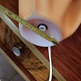 Lampe drapée Les Exclarares vintage